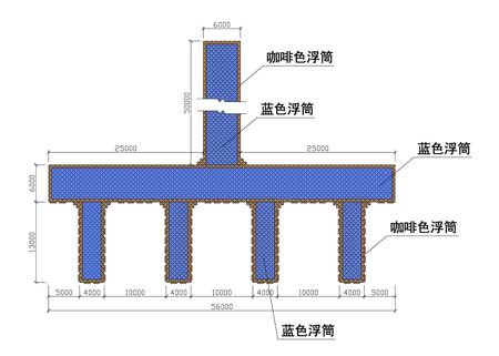 貴州省羅甸縣紅水河景區(qū)水上漂浮走道