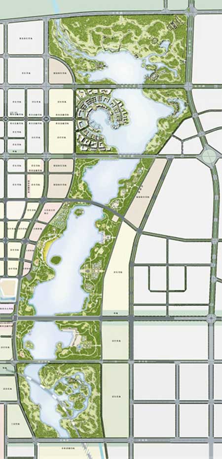 開封市黑崗口調蓄水庫園林景觀工程設計