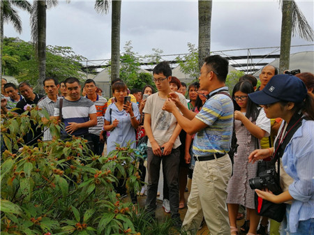 瓊中縣新型職業(yè)農(nóng)民赴中國(guó)熱帶農(nóng)業(yè)科學(xué)院儋州院區(qū)開展實(shí)踐教學(xué)