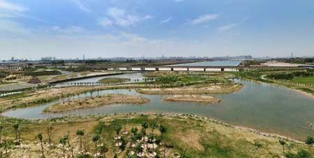 包頭市昆河濕地公園