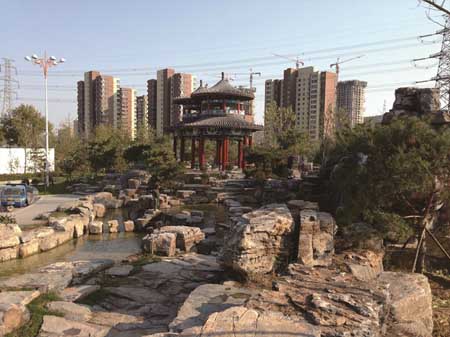 北京門頭溝區(qū)石門營幸福公園景觀工程