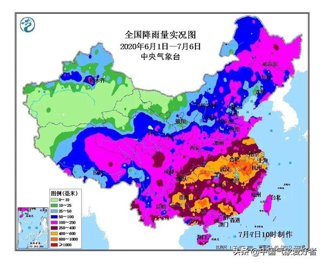 2020高考第一天，為什么湖北安徽等四省的雨水這么多？